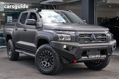 Black 2024 Mitsubishi Triton Double Cab Pick Up Gsr (4X4)