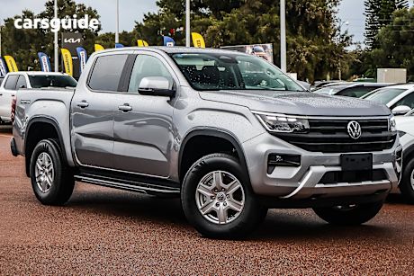 Silver 2025 Volkswagen Amarok Dual Cab Utility Life Tdi500 4Motion