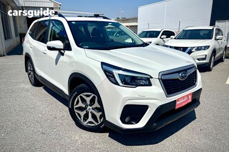 White 2020 Subaru Forester Wagon 2.5I (Awd)