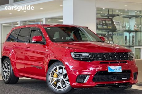 Red 2018 Jeep Grand Cherokee Wagon Trackhawk (4X4)