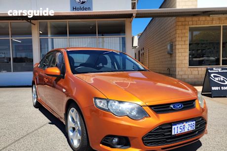 Orange 2012 Ford Falcon Sedan Xr6