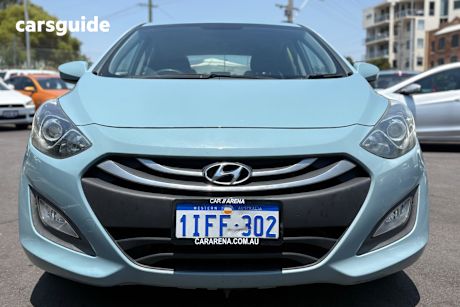 Blue 2014 Hyundai I30 Hatchback Active