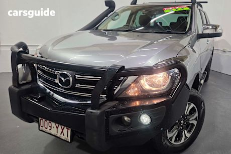 Silver 2019 Mazda BT-50 Dual Cab Utility Gt (4X4) (5Yr)