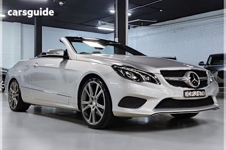 Silver 2013 Mercedes-Benz E250 Cabriolet