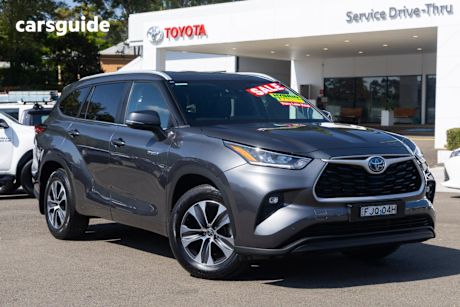 Grey 2023 Toyota Kluger Wagon Gxl Hybrid Awd