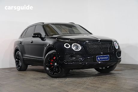Black 2016 Bentley Bentayga Wagon