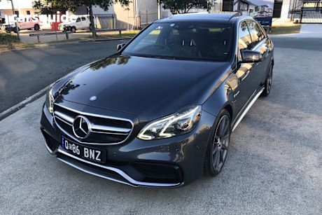 Grey 2014 Mercedes-Benz E63 Sedan Amg S