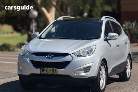 Silver 2012 Hyundai IX35 Wagon Highlander (Awd)