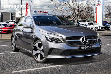 Grey 2016 Mercedes-Benz A200 Hatchback