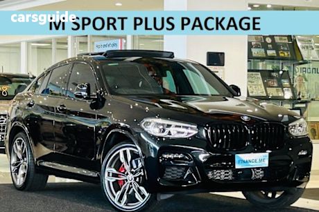 Black 2021 BMW X4 Coupe M40I