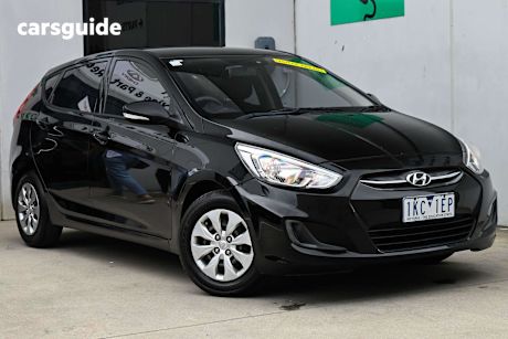 Black 2016 Hyundai Accent Hatchback Active