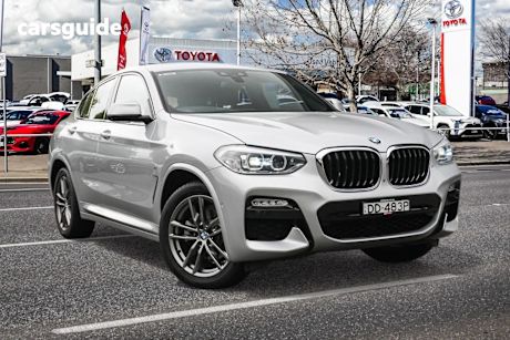 Silver 2019 BMW X4 Coupe Xdrive 20I M Sport