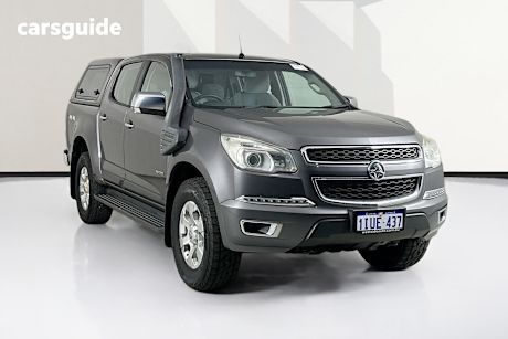 Grey 2012 Holden Colorado Crew Cab Pickup Ltz (4X4)