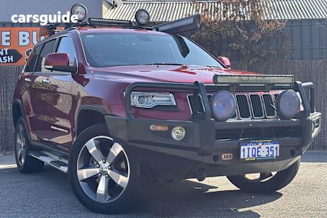 Red 2014 Jeep Grand Cherokee Wagon Limited (4X4)
