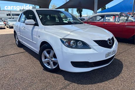 White 2007 Mazda 3 Hatchback Maxx