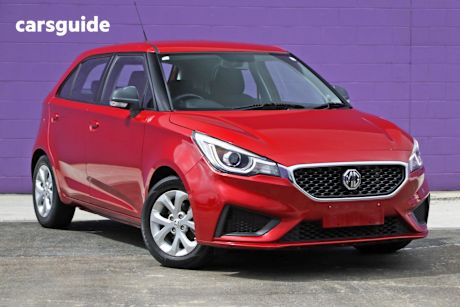 Red 2021 MG MG3 Hatchback Core