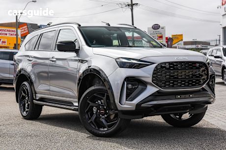 Silver 2025 Isuzu MU-X SUV