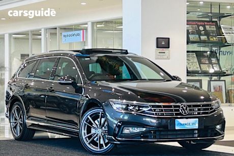 Grey 2023 Volkswagen Passat Wagon 206Tsi R-Line (Restr Feat)