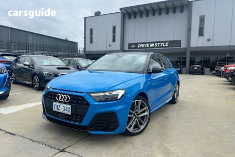 Blue 2020 Audi A1 Sportback 40 Tfsi S Line S Tronic