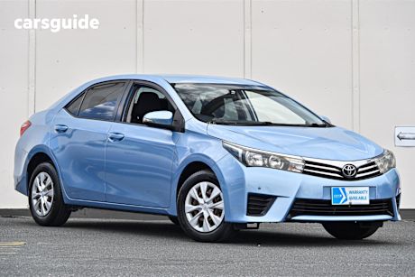 Blue 2015 Toyota Corolla Sedan Ascent