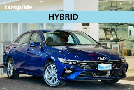 Blue 2024 Hyundai I30 Sedan Hev 1.6P Dct