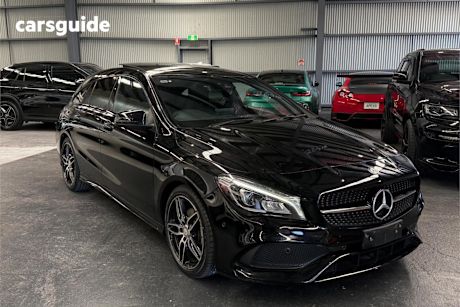 Black 2017 Mercedes-Benz CLA200 Coupe
