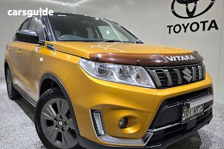 Yellow 2019 Suzuki Vitara Wagon