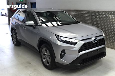 Silver 2022 Toyota RAV4 Wagon Gx (Awd) Hybrid