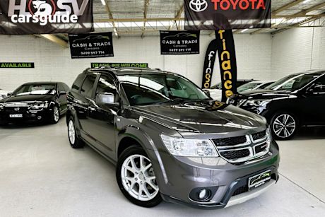 Grey 2014 Dodge Journey Wagon R/T