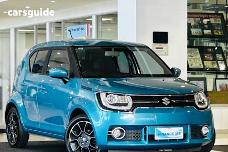 Blue 2018 Suzuki Ignis Wagon Glx