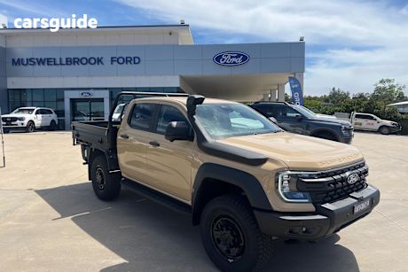 Beige 2025 Ford RANGER SUPER DUTY Ute Tray 4X4