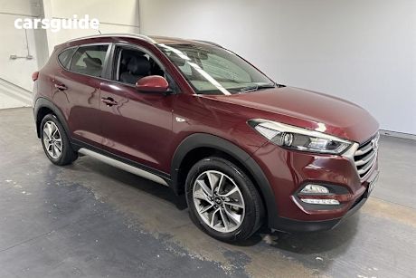 Red 2017 Hyundai Tucson Wagon Active X (Fwd)