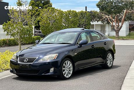 Blue 2005 Lexus IS Sedan SPORTS LUXURY GSE21R