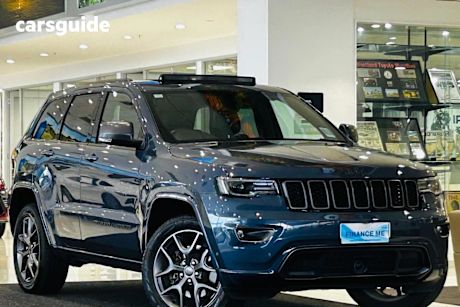 Blue 2021 Jeep Grand Cherokee Wagon 80Th Anniversary Special Edtn