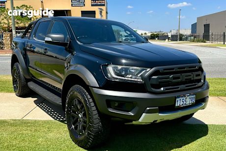 Black 2019 Ford Ranger Double Cab Pick Up Raptor 2.0 (4X4)