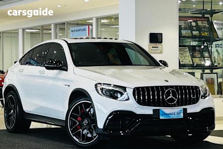 White 2018 Mercedes-Benz GLC63 Coupe S