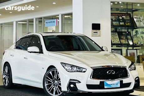 White 2018 Infiniti Q50 Sedan 3.0Tt Sport Premium