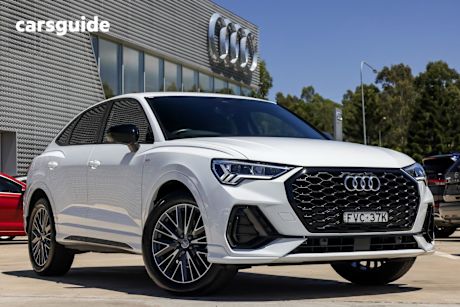 White 2020 Audi Q3 Sportback 35 Tfsi S Line