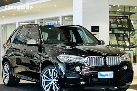 Black 2016 BMW X5 Wagon M50D