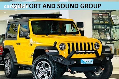 Yellow 2021 Jeep Wrangler Hardtop Sport S (4X4)