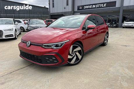 Red 2021 Volkswagen Golf Hatchback Gti