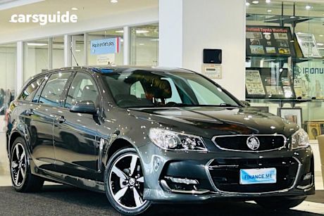 Grey 2017 Holden Commodore Sportswagon Sv6