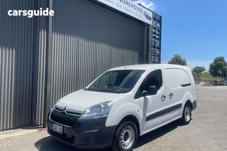 White 2016 Citroen Berlingo Van 1.6 Hdi Long