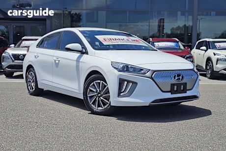 White 2022 Hyundai Ioniq Hatchback Electric Elite