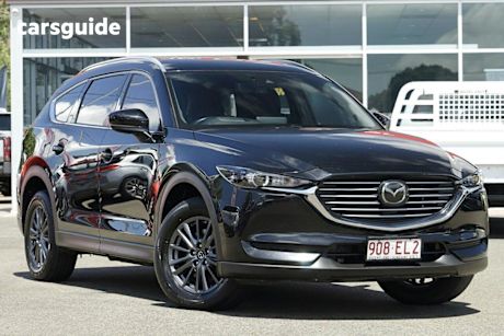 Black 2022 Mazda CX-8 Wagon Sport (Fwd)