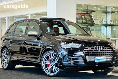 Black 2018 Audi SQ7 Wagon 4.0 Tdi V8 Quattro