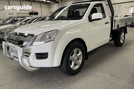 White 2016 Isuzu D-MAX Cab Chassis Sx (4X2)
