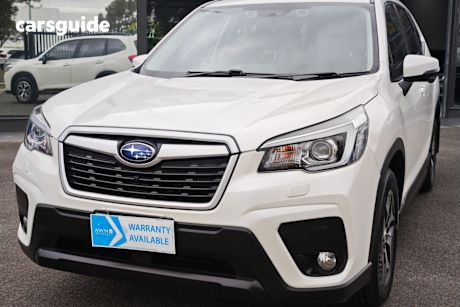 White 2020 Subaru Forester Wagon 2.5I (Awd)