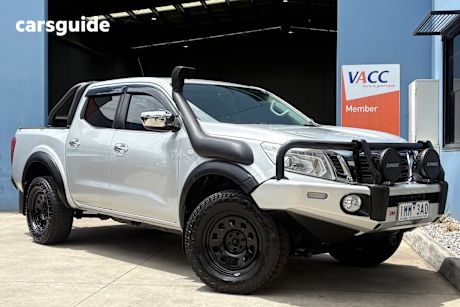 Silver 2017 Nissan Navara Dual Cab Utility St (4X4)