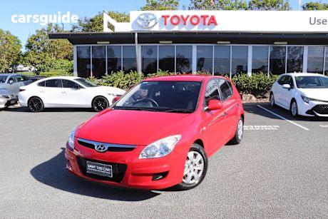 Red 2007 Hyundai I30 Hatchback Sx 1.6 Crdi